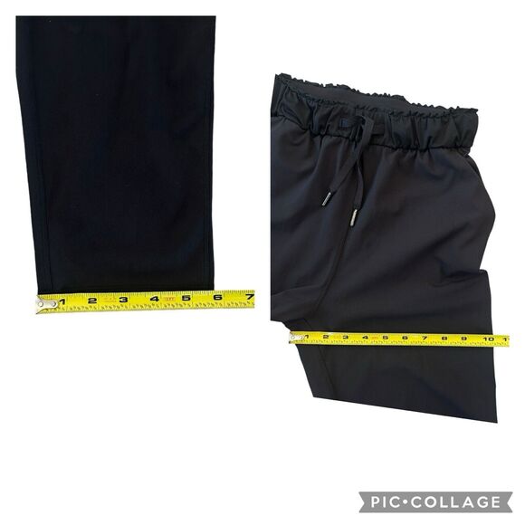 Lululemon Keep Moving Stretch High Rise Pant Black W5CRBS Women’s Size 2 Nulu - Picture 12 of 13